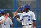 Baseball vs MIT  Wheaton College Baseball vs MIT during NEWMAC Championship Tournament. - (Photo by Keith Nordstrom) : Wheaton, baseball, NEWMAC